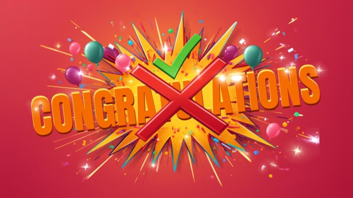 Congratulation vs congratulations grammar graphic