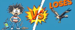 Loses vs looses grammar difference graphic
