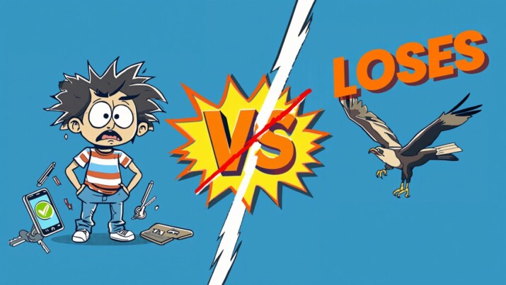 Loses vs looses grammar difference graphic