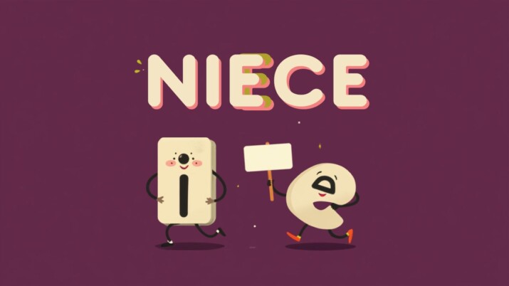 Niece or Neice How to Spell It Right Every Time