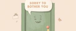 “Sorry to bother you vs sorry for bother you — correct phrase grammar graphic”