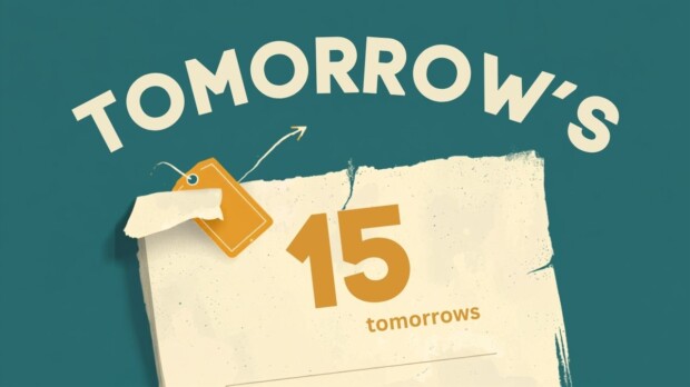 Tomorrow's vs tomorrows — possessive apostrophe grammar graphic