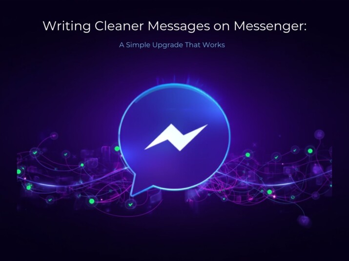 Writing Cleaner Messages on Desktop Messenger: A Simple Upgrade That Works